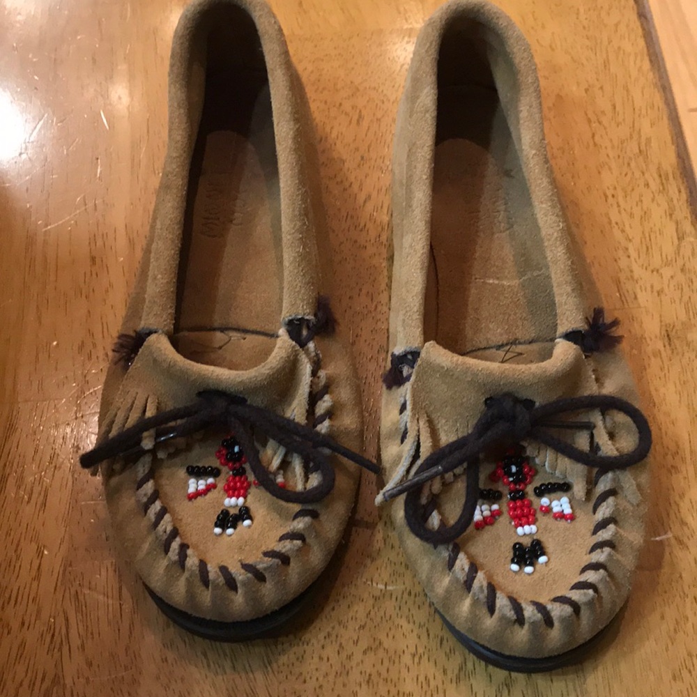 Kids moccasins